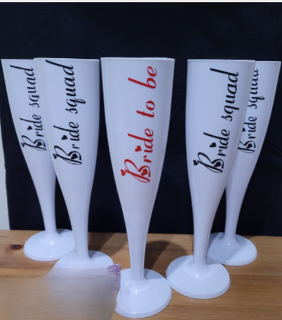Biodegradable Plastic Flutes