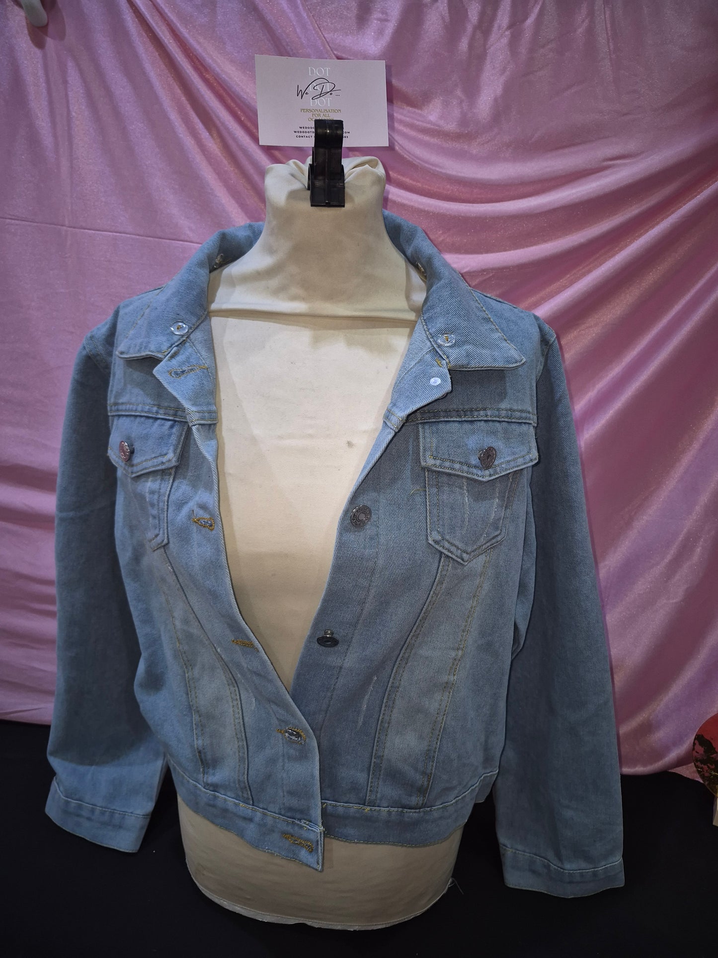 Bride Denim Jacket, Bride Jean Jacket, Future Mrs Jacket, Personalised Jacket, Wedding Jean Jacket,Wedding Gift for Bride, Something Blue