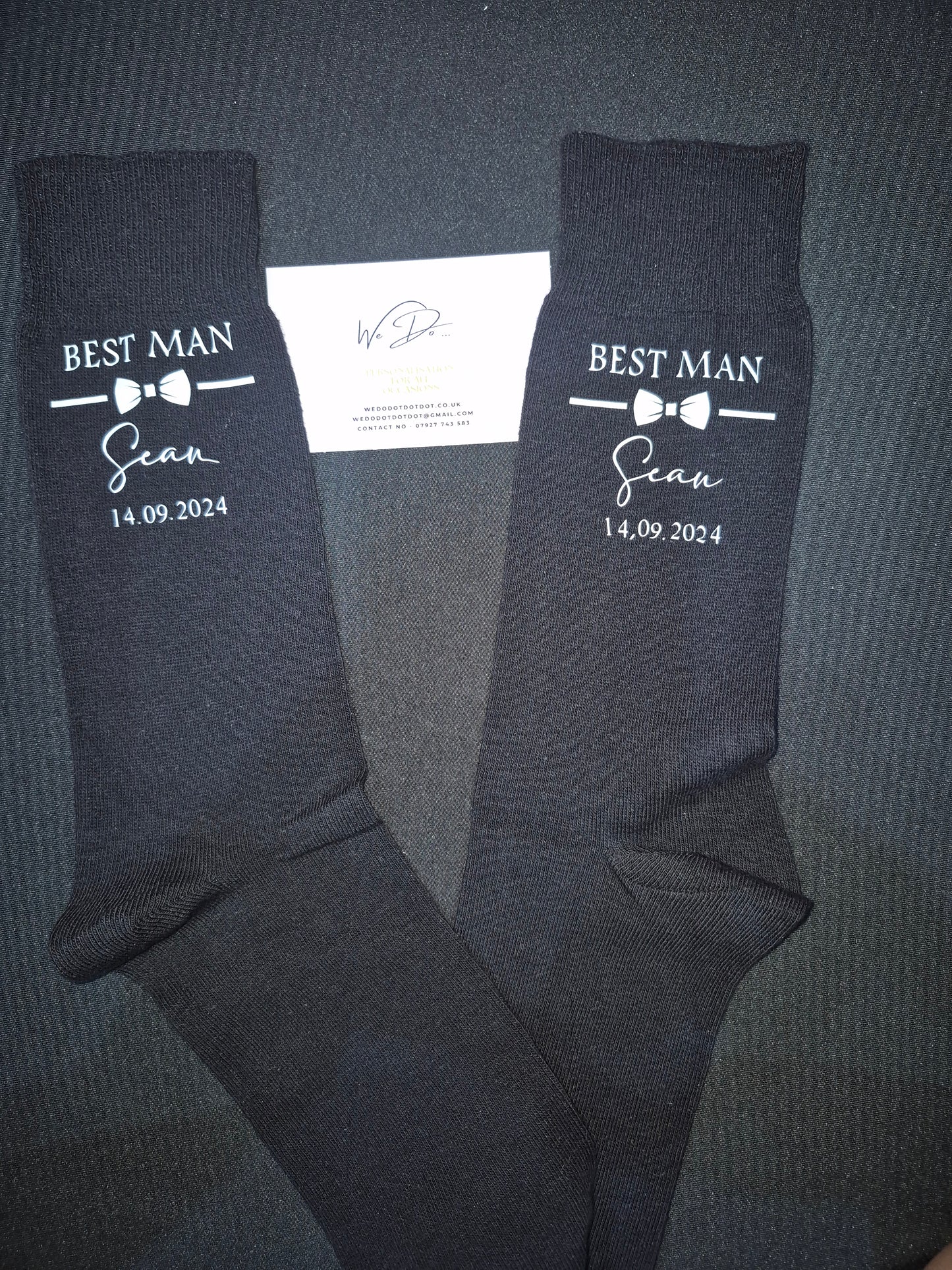 Wedding Socks - Groom Socks, Groomsman socks, Bestman socks, Father of the Bride, Groomsman gifts, bestman gifts, socks for the groom