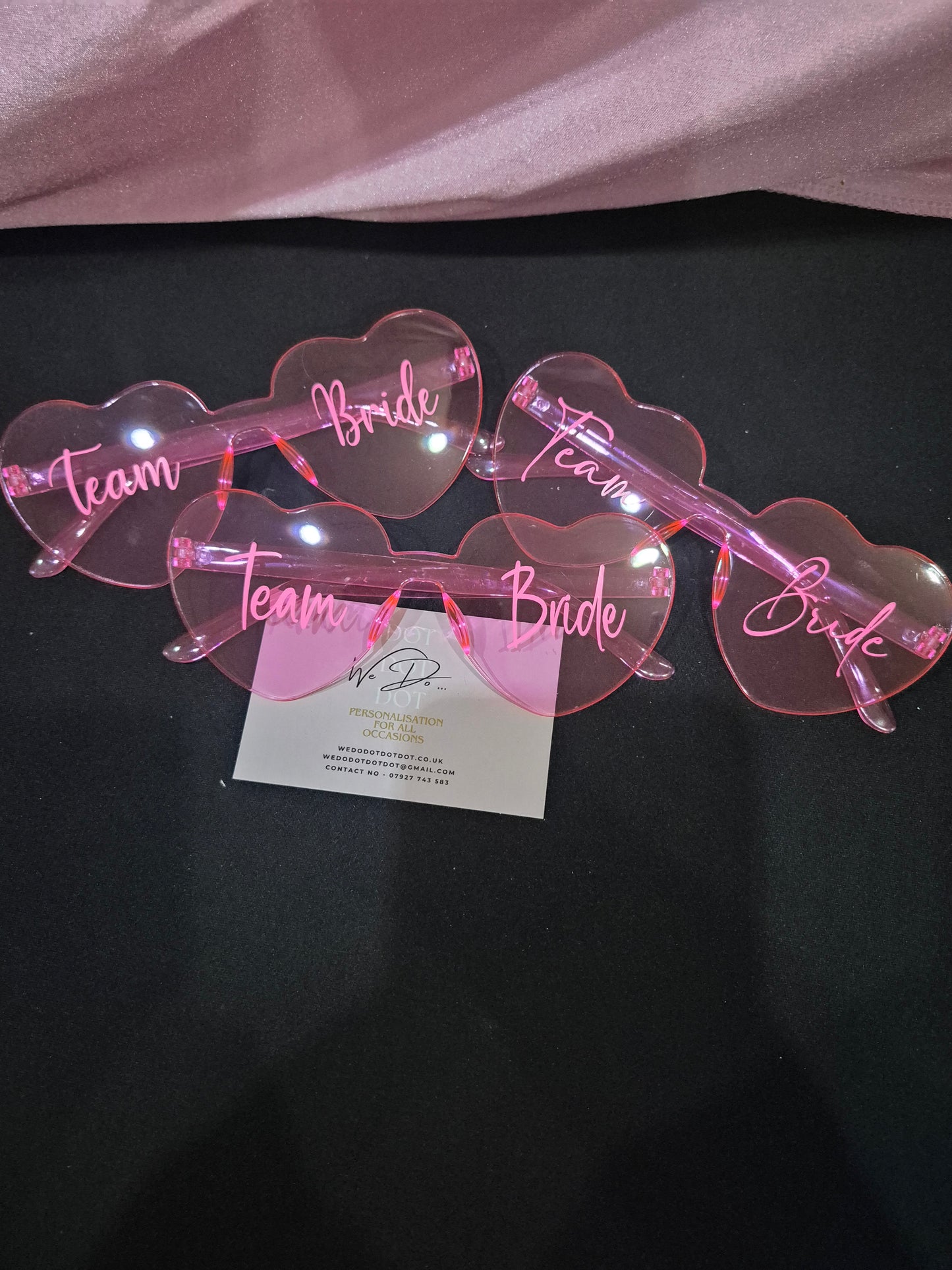 Custom Sunglasses, Personalised for hen Do's, Weddings, Stag Do's, Birthdays and many more